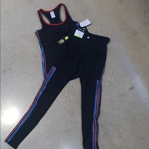 Matching leggings and tank top
